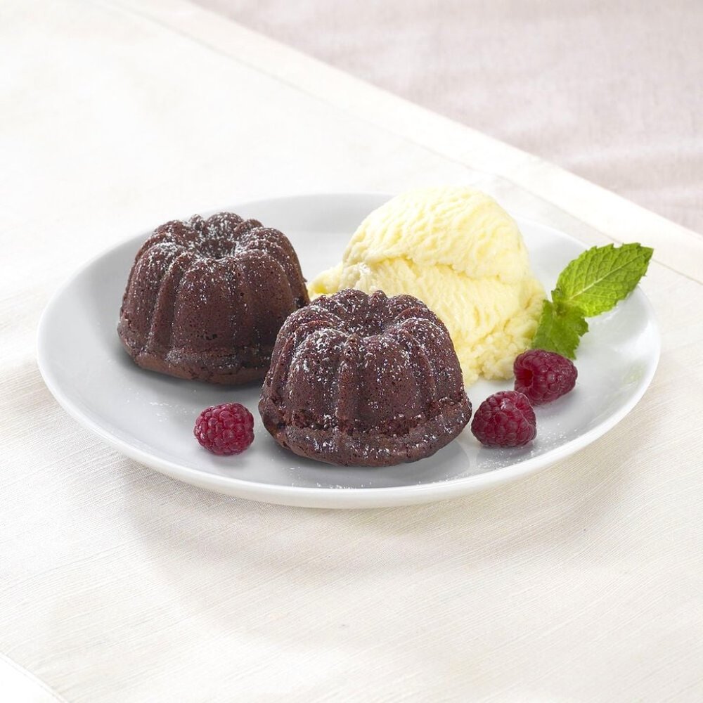 Nordic Ware Commercial Bundt Brownie/Cupcake Pan with Premium Non-Stick Coating